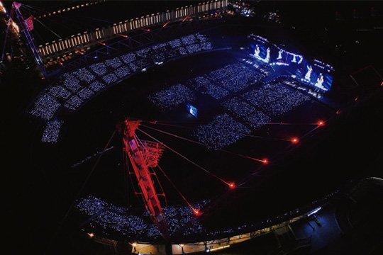 又一舞台奇迹！sands金沙LED锥形屏燃爆2024张韶涵巡演现场 